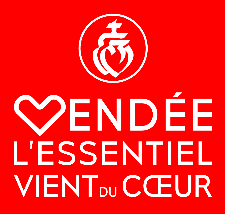 Logo rouge Vendée L'essentiel vient du coeur - Vend'études